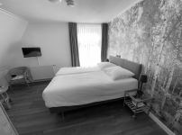 Kamer 1 bed en breakfast in Schoonoord